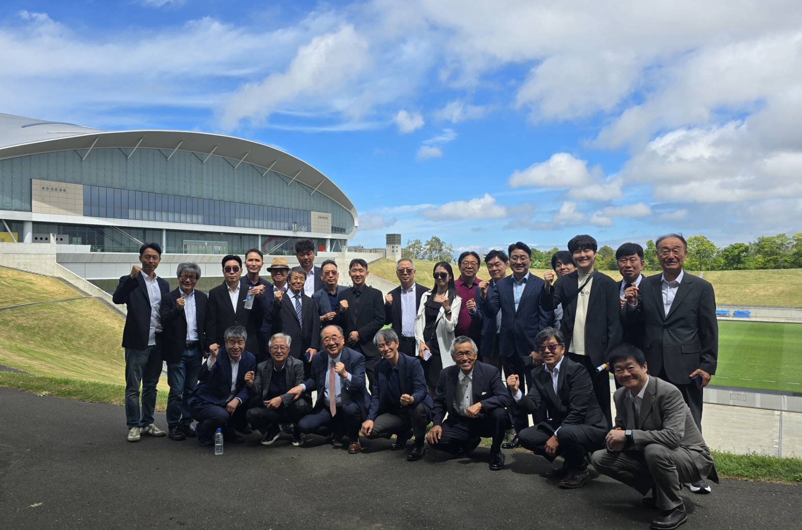 SVIF Sapporo Round 2026 group photo at Sapporo Dome